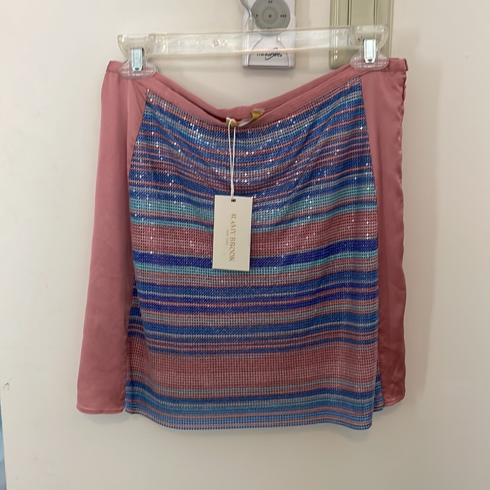 NWT $425 Ramy Brook skirt multi - Picture 6 of 6